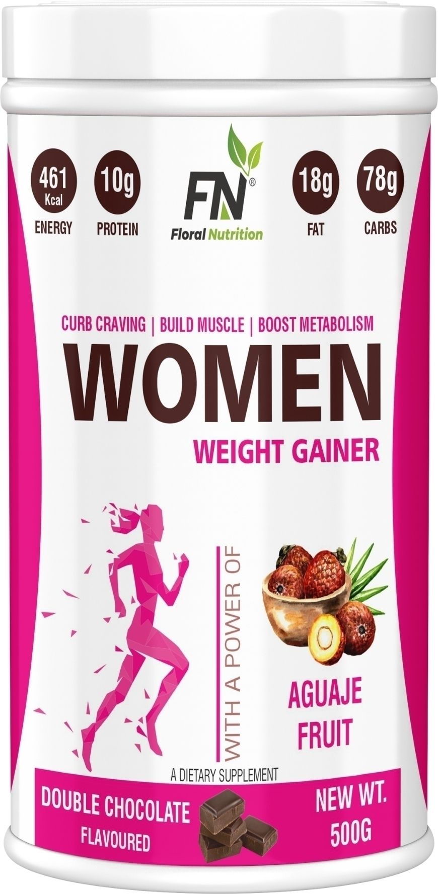 floral nutrition Women Super Weight Gainer / Mass Gainer with Vitamins & Minerals-picture-37