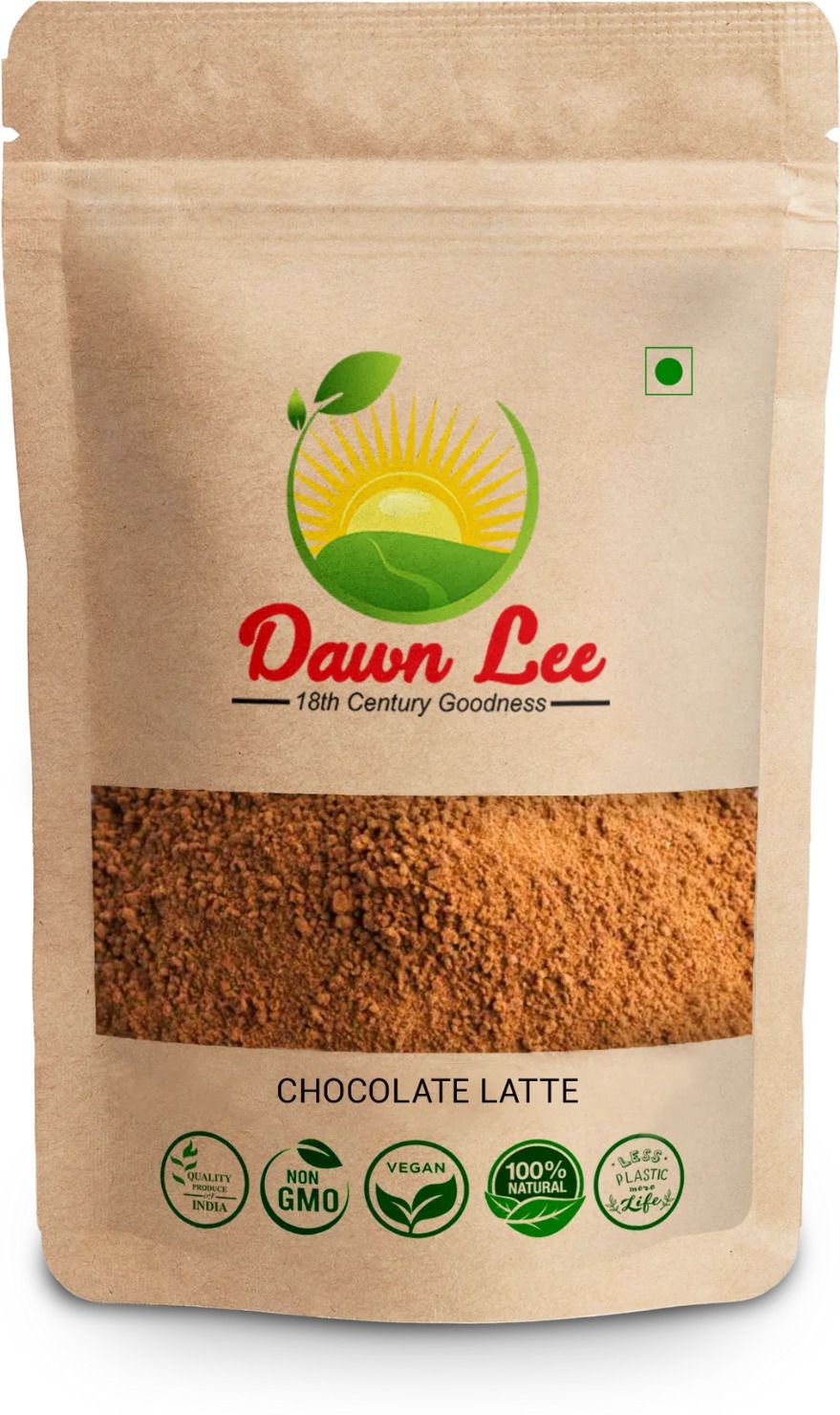 Chocolate Latte Cocoa Beans Kashmiri Mamra Memory Booster Sugarfree Powder Drink-image-36