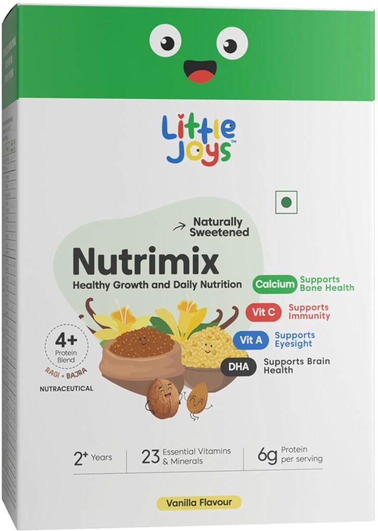 Vanilla Nutrimix 2+ | Sweetened with Dates & Jaggery | For Energy & Immunity-image-47