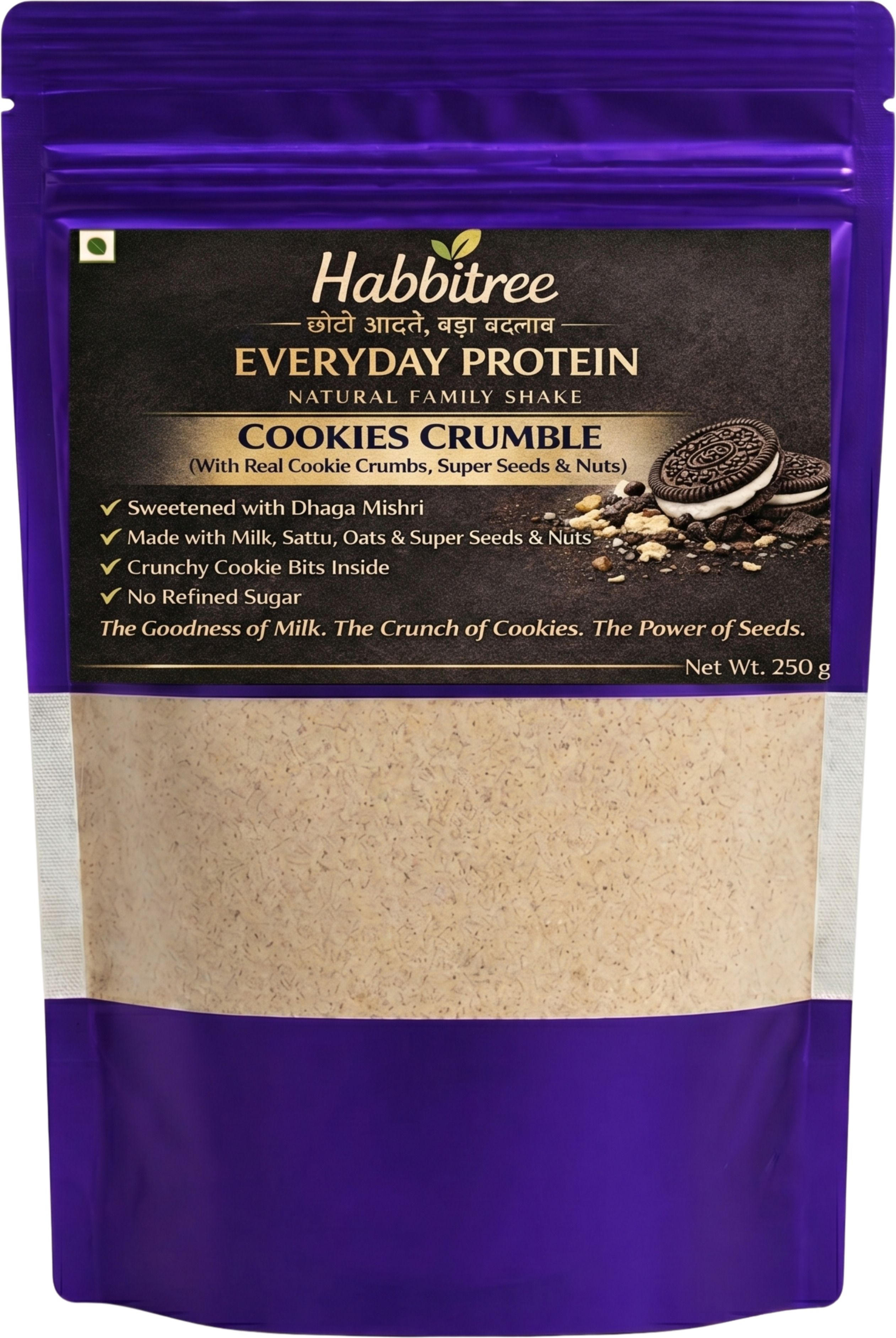habbitree Everyday Protein - Cookies Crumble Natural Family Nutrition Shake-picture-31
