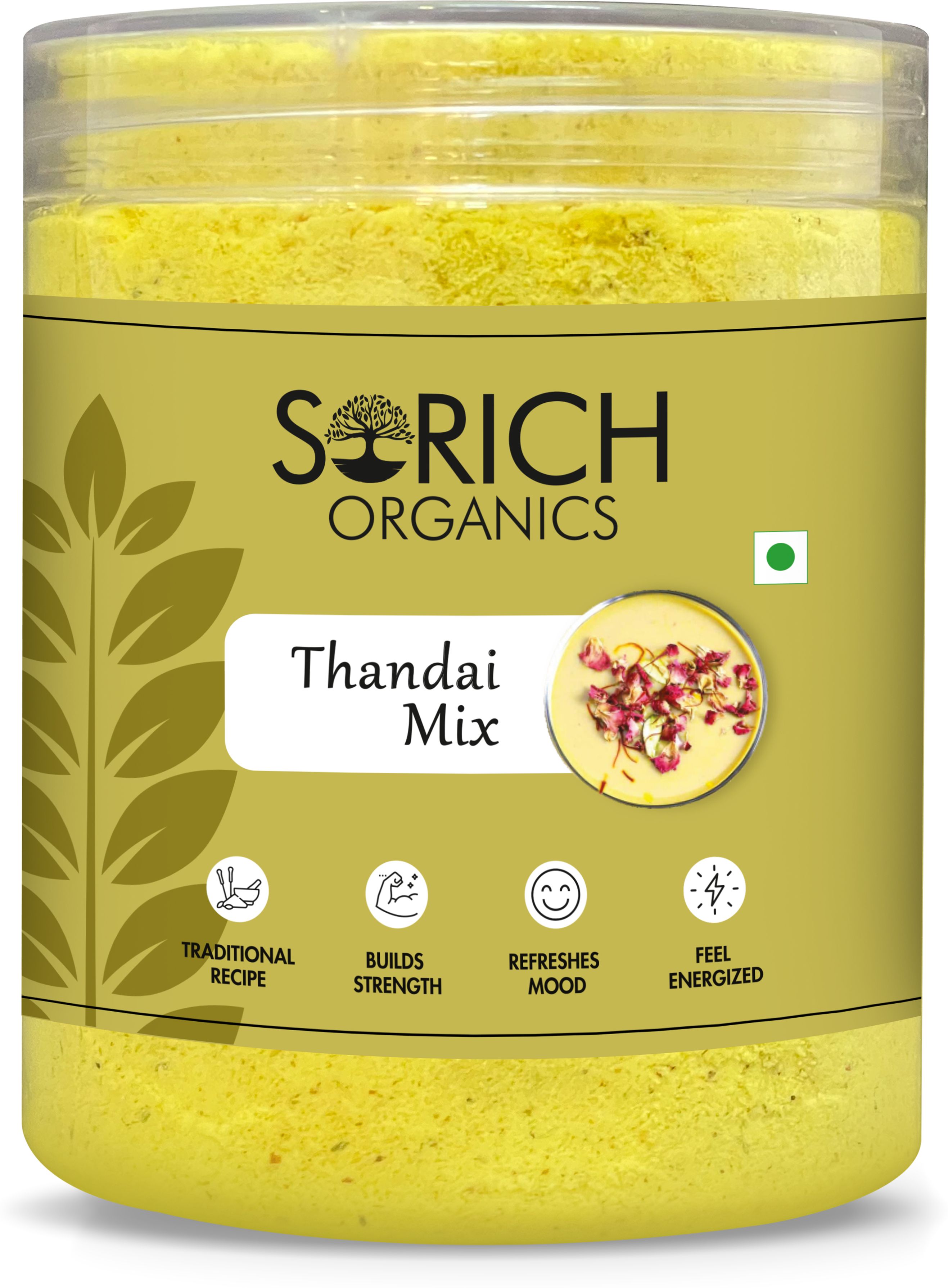 sorich organics Thandai Mix Powder for Milk Thandai Ready to Make Perfect Summer Drink Instant-picture-25