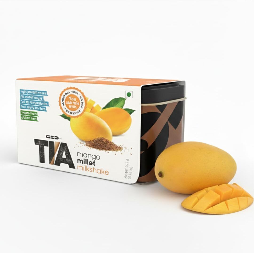 god tia Real Mango Millet Milkshake Ready-to-Mix Beverage Blend-picture-35