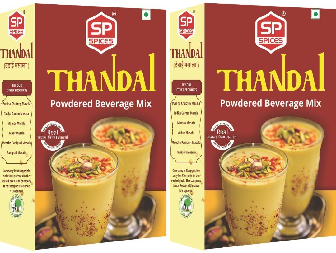 sp Thandai Premix Powder Instant Drink Mix 200g (2x100g Pack)-picture-32