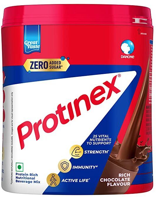Rich Chocolate - Nutrition Drink Powder with Protein for Strength & Energy-image-6