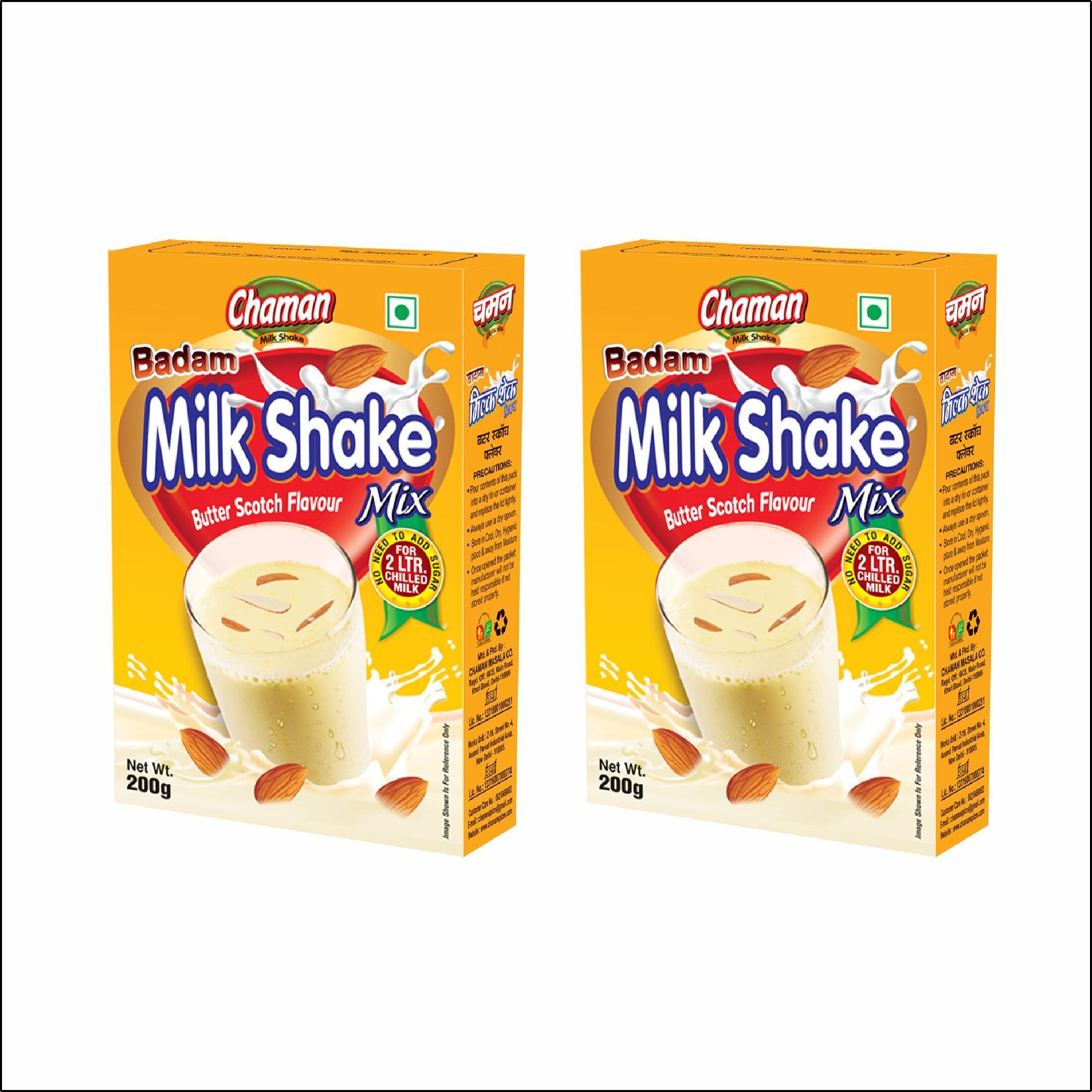 Butterscotch Milkshake Powder 200G Pack Of 2 ( 200g × 2 = 400g )-image-34