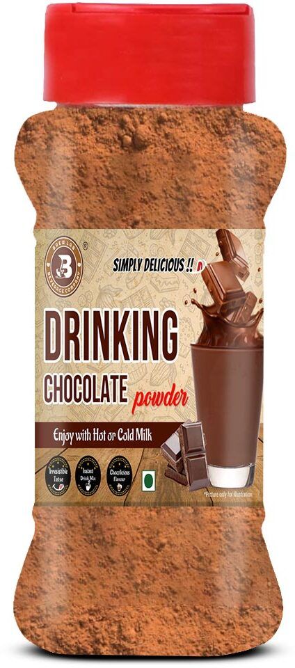 brew lab Drinking Chcolate Powder New Pack | Enjoy With Hot Or Cold Milk Simply Delicious-picture-12