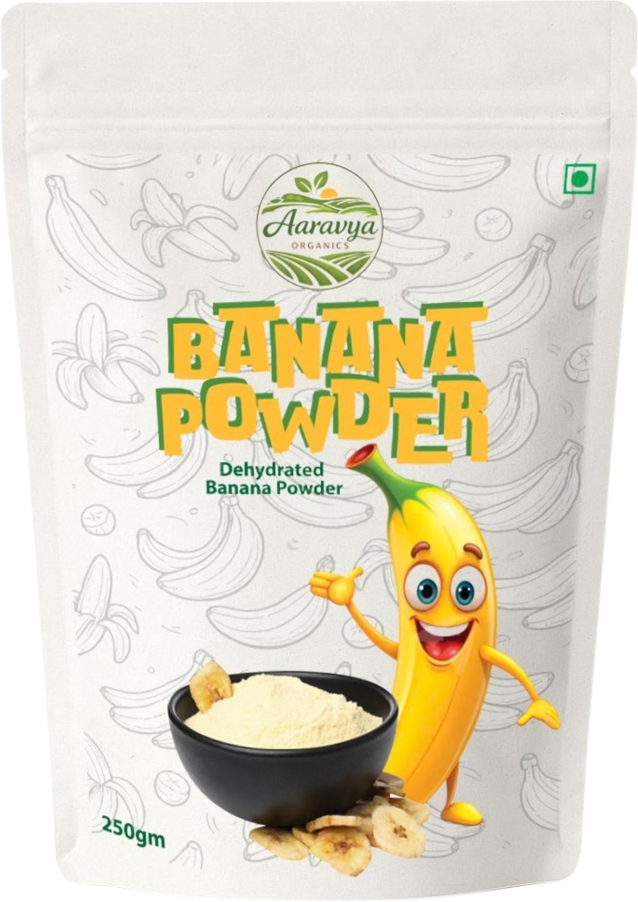 aaravya organics Banana Powder | 100% Natural And Pure | Heat Pump Dried | Gluten-Free-picture-13