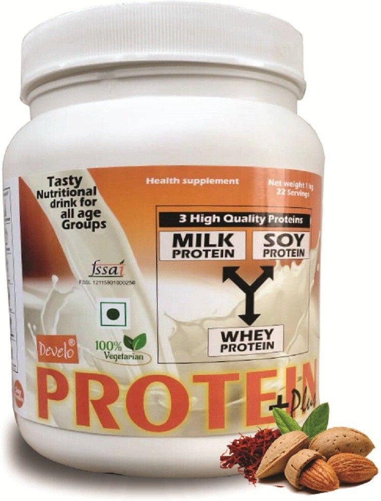 develo �Drink for Adults, Men & Women, Protein Plus - Kesar Badam-picture-27