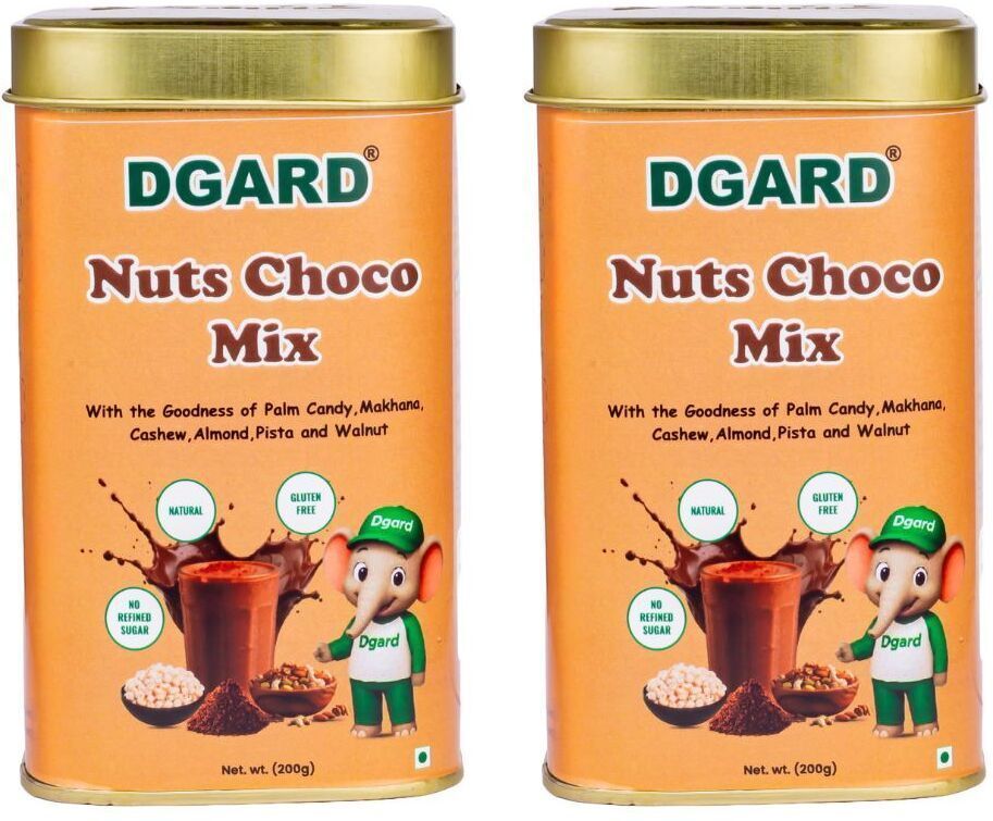 Nuts Choco Milk Mix | Pack of 2 | 200g x 2-image-31