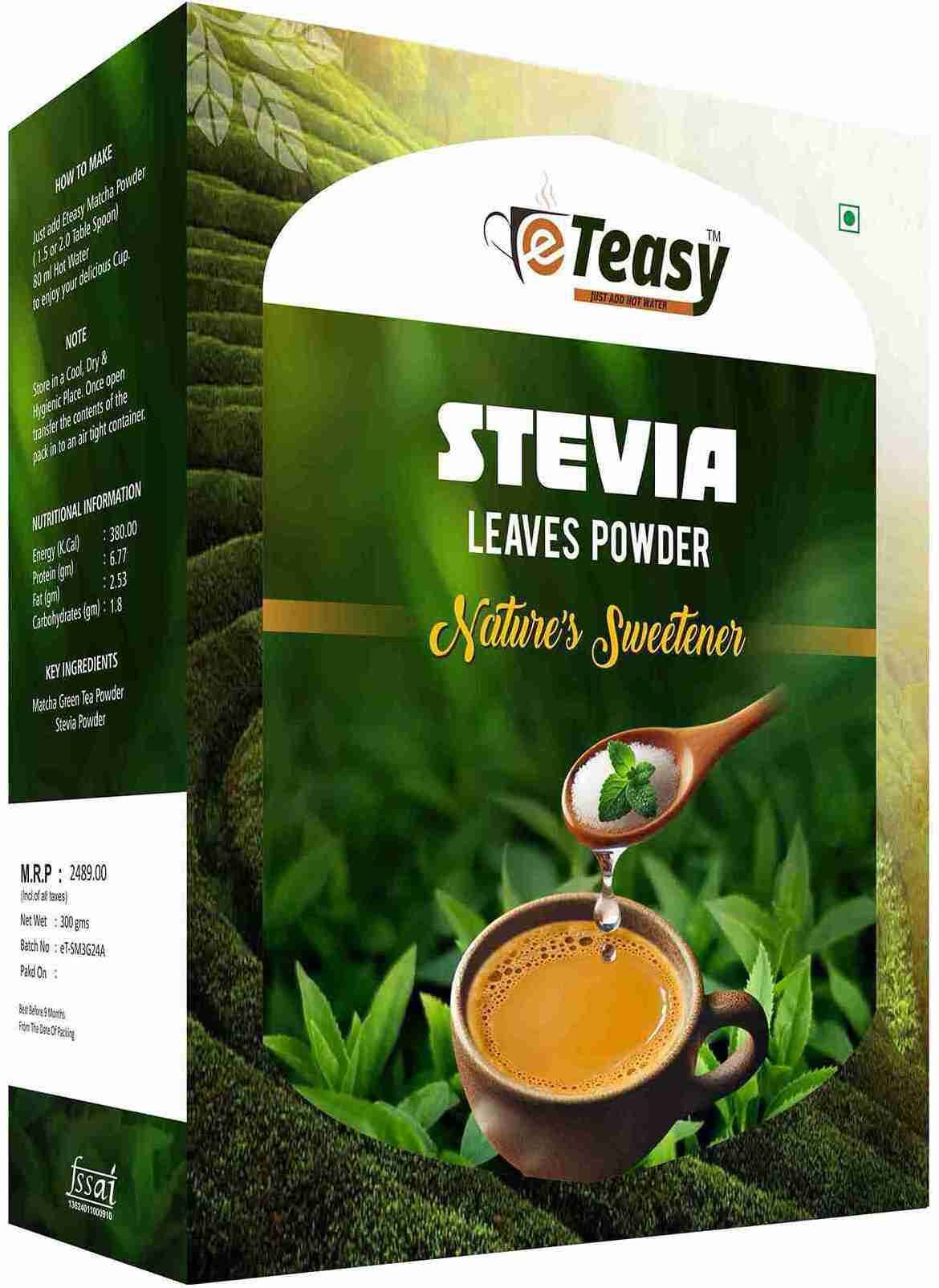 matcha Stevia Leaf Extract Natural Sweetener Sugar Free Zero-Calorie powder-image-34