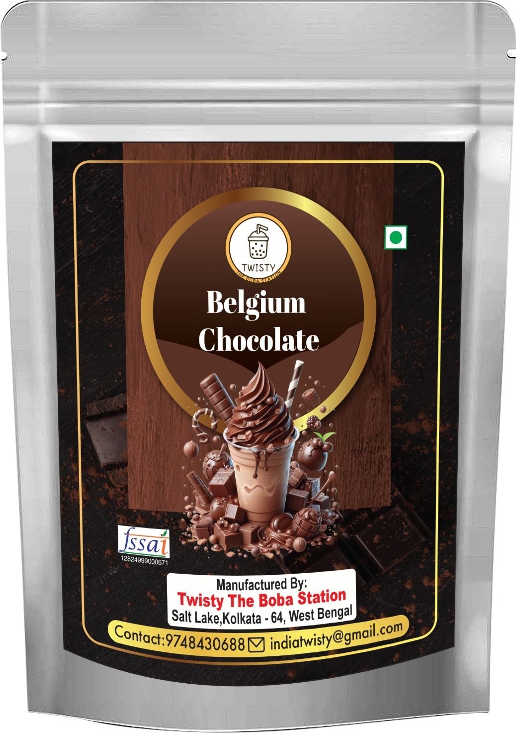 twisty the boba station Belgium Chocolate Premix-picture-12