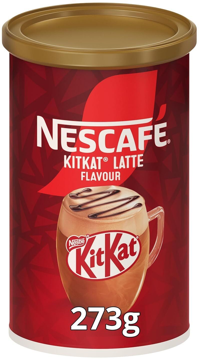 nestle NESCAFÉ KitKat Latte Flavour Instant Coffee Tin - Delightful in Every Sip-picture-14