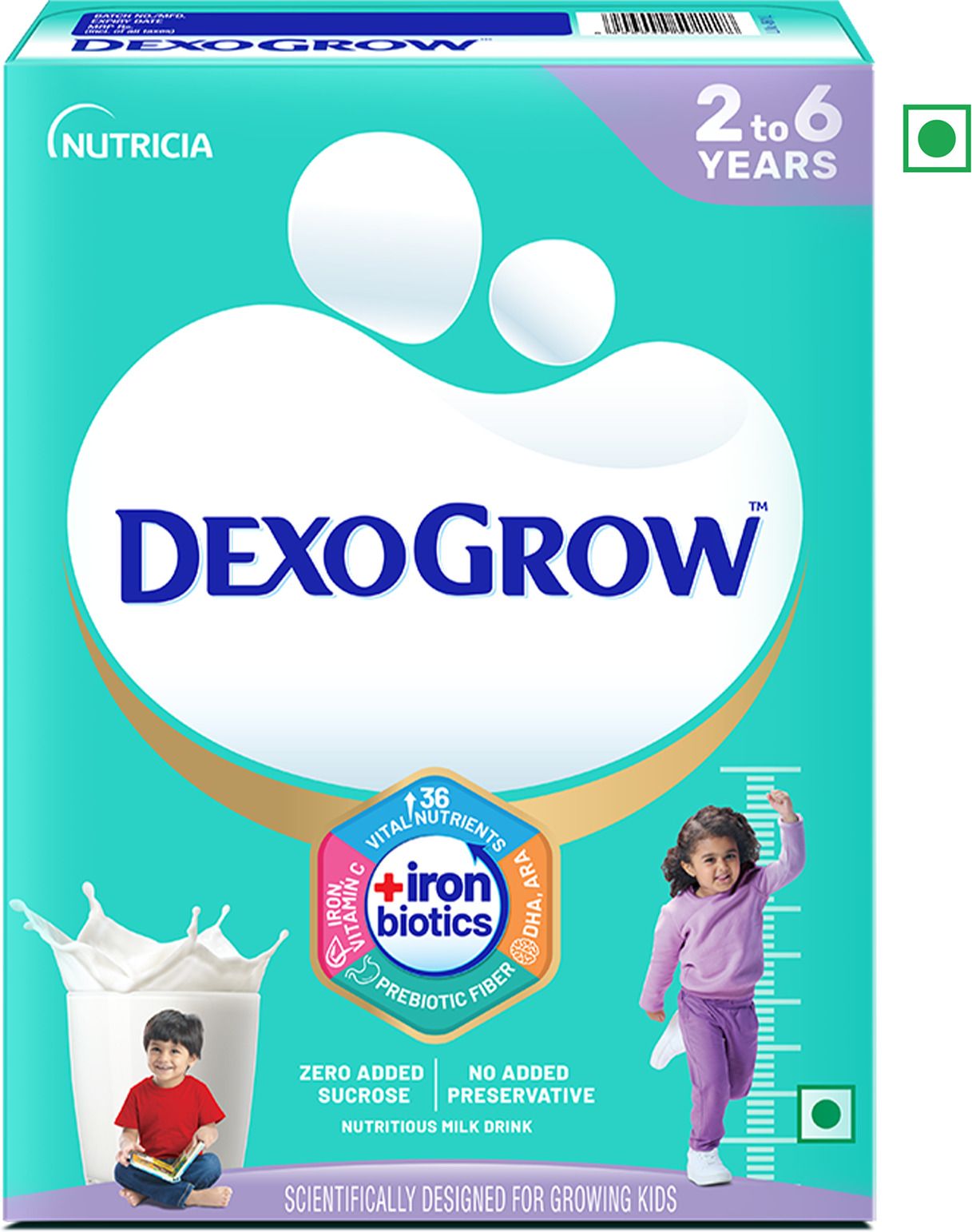 dexogrow Nutritious Milk Drink for 2-6 year Old Kids-picture-15