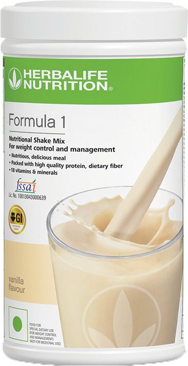 herbalife nutrition Formula 1 Shake Vanilla Flavor For Weight Loss Protein Shake (500 g, VANILLA) VANILLA Powder-picture-11