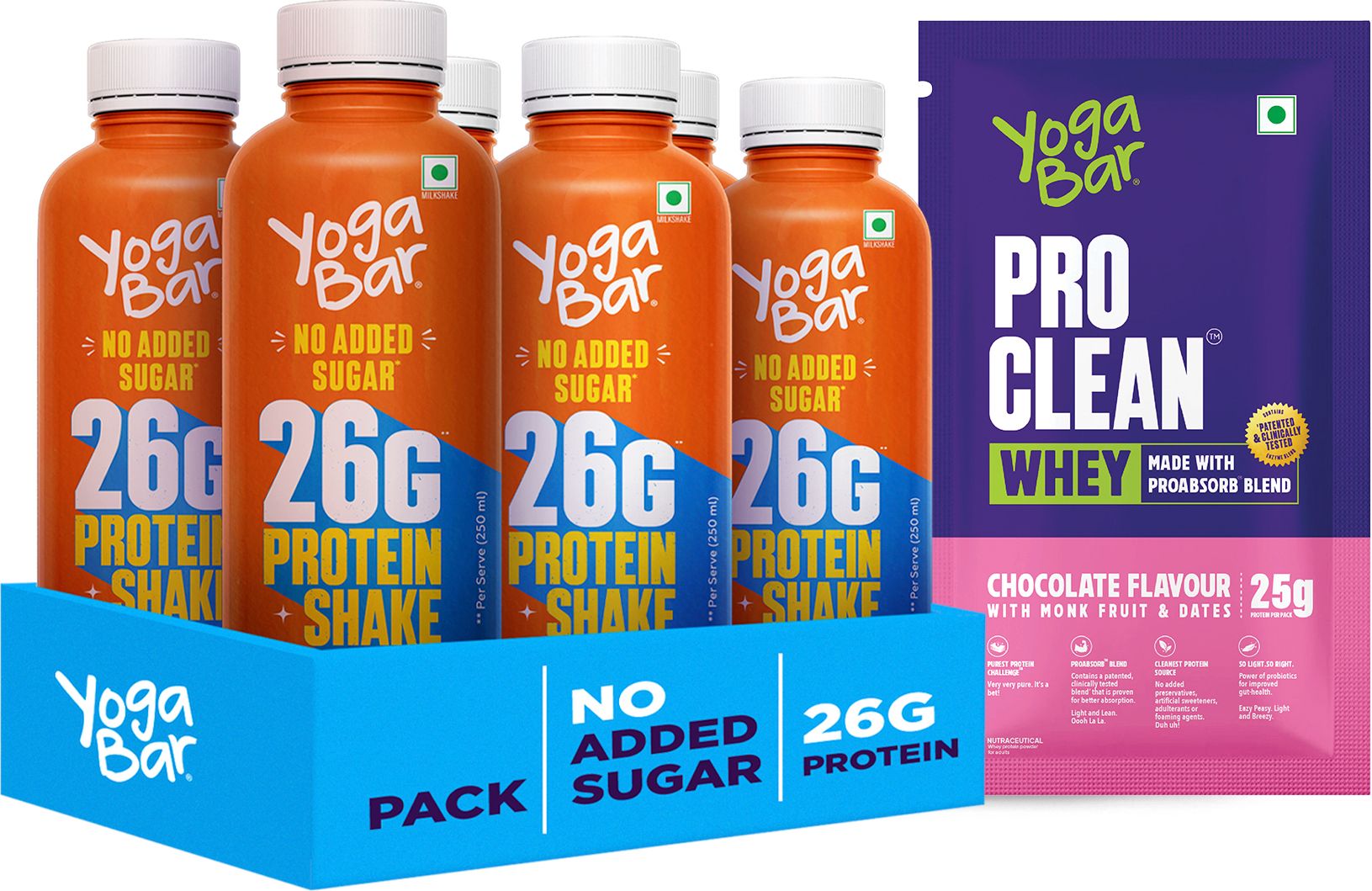 yogabar 26g Protein Shakes(Coffee) with 35g Sachet Pack-picture-45