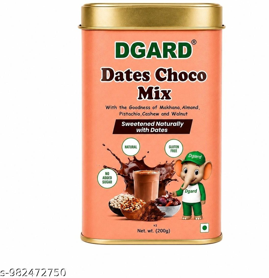 Dates Choco Milk Mix 200gm-image-13