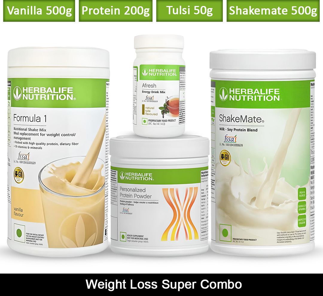 Weight Loss Super F1 Vanilla 500g, Protein 200g,Tulsi 50g, Shakemate 500g-image-9