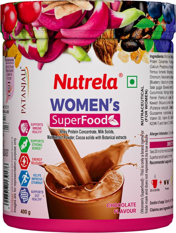 nutrela Womens Superfood with Biofermented Vitamins, 400g Whey Protein-picture-22