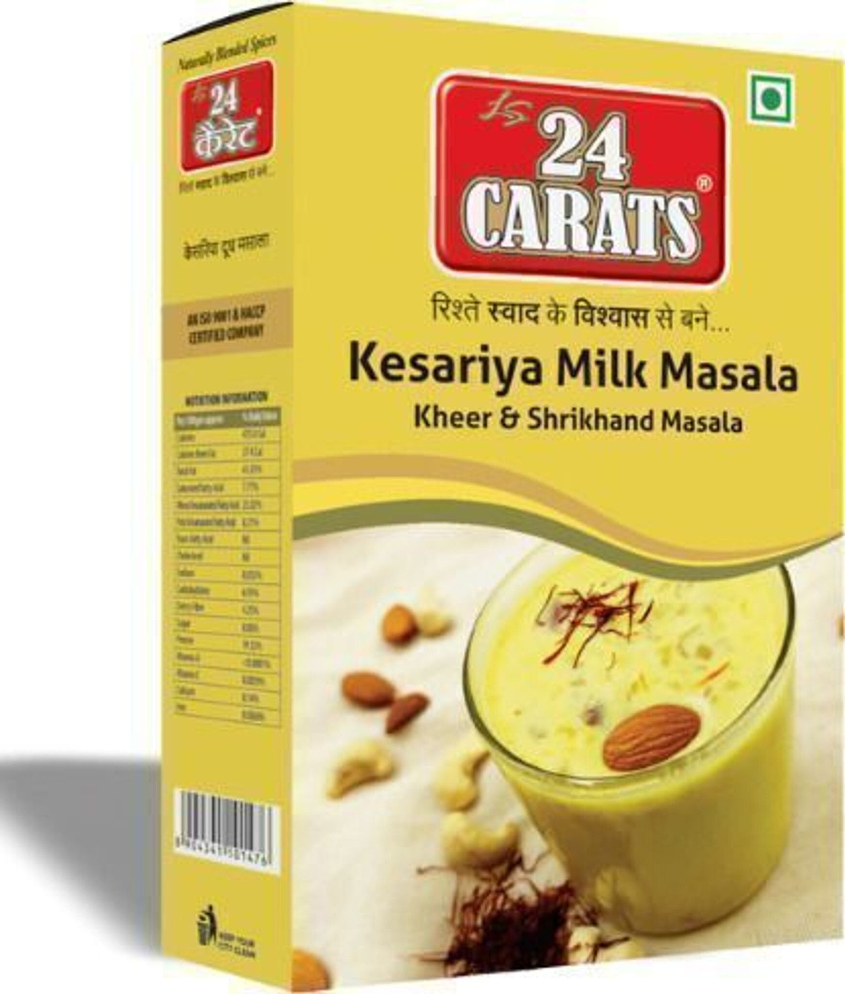 24 carats Kesariya Milk Masala | Saffron Dry Fruit Blend for Milk, Kheer & Shrikhand |-picture-28
