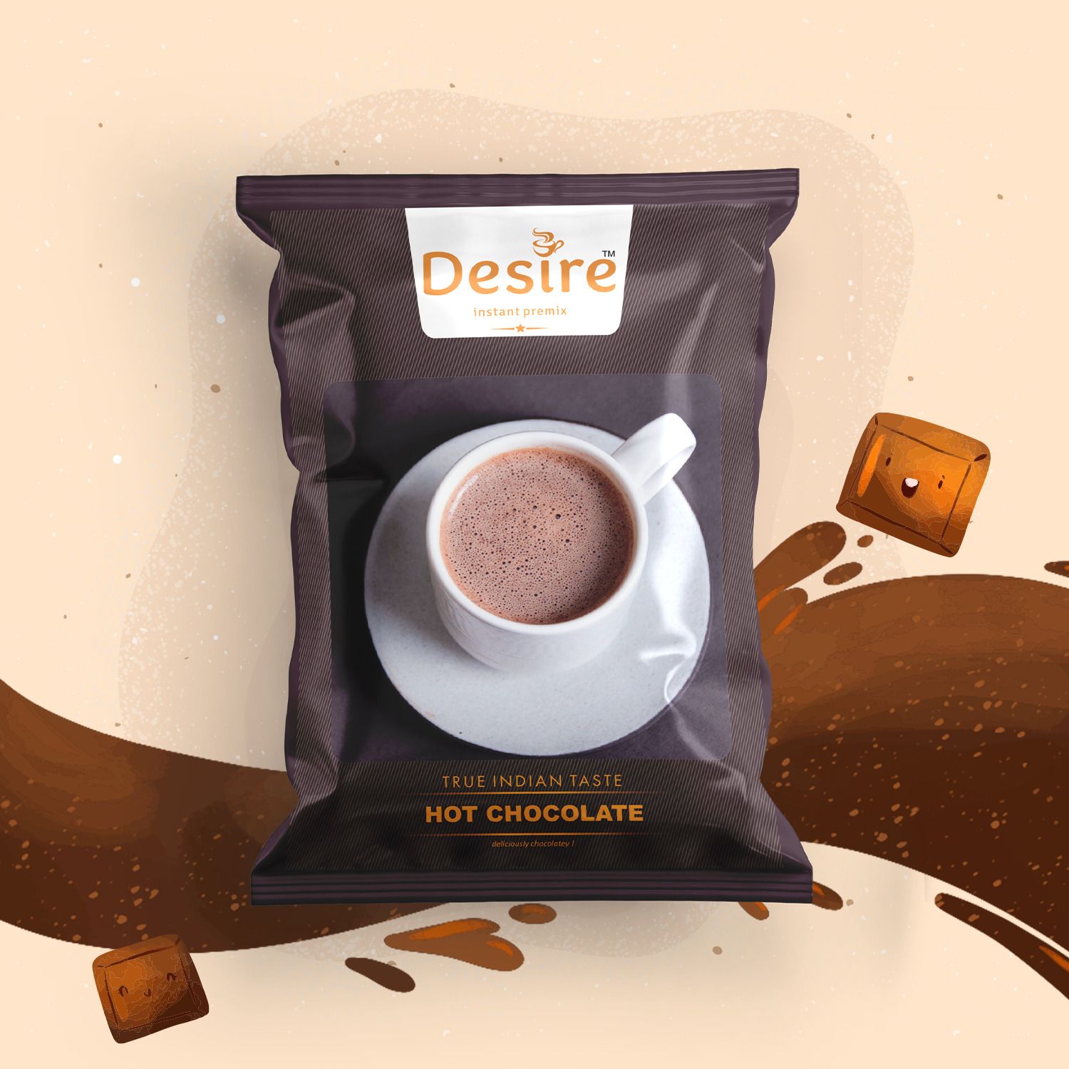 desire Hot Chocholate Instant Premix for both Mannual and Vending Machine-picture-15