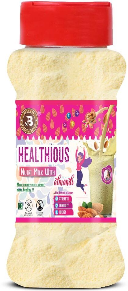 brew lab Healthious Mix With Almond Bits Specially For Women | More Healthy More Energy |-picture-18