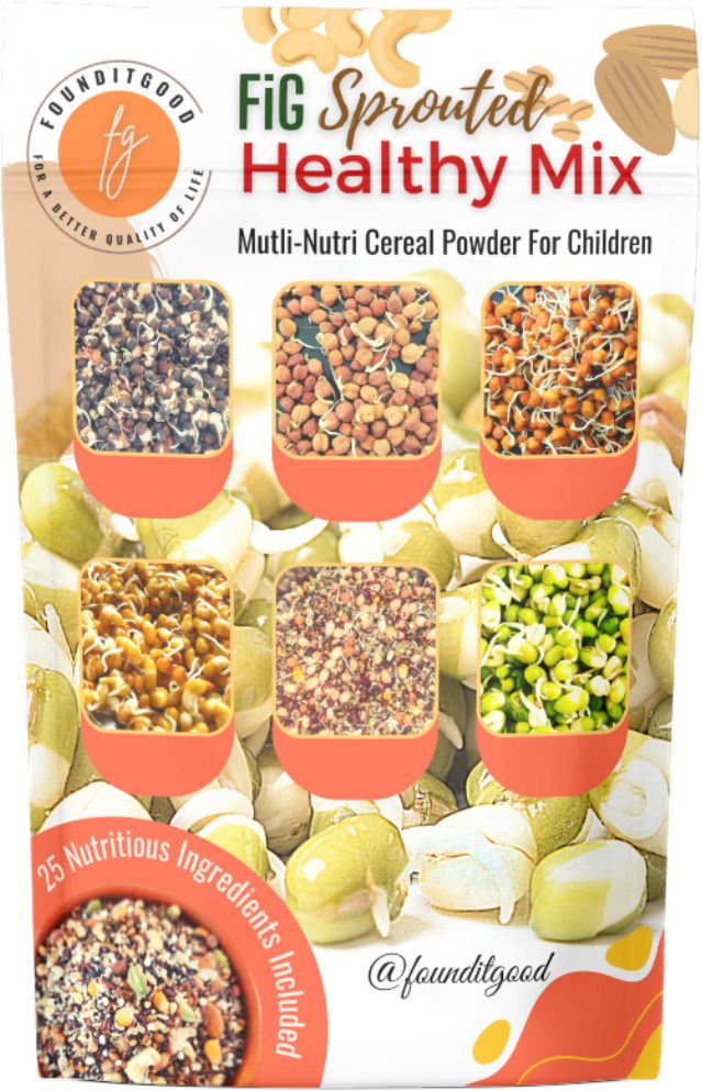 founditgood Sprouted Healthy Mix -Multi-Nutri Cereal Powder with 25 Nutritious Ingredients-picture-29