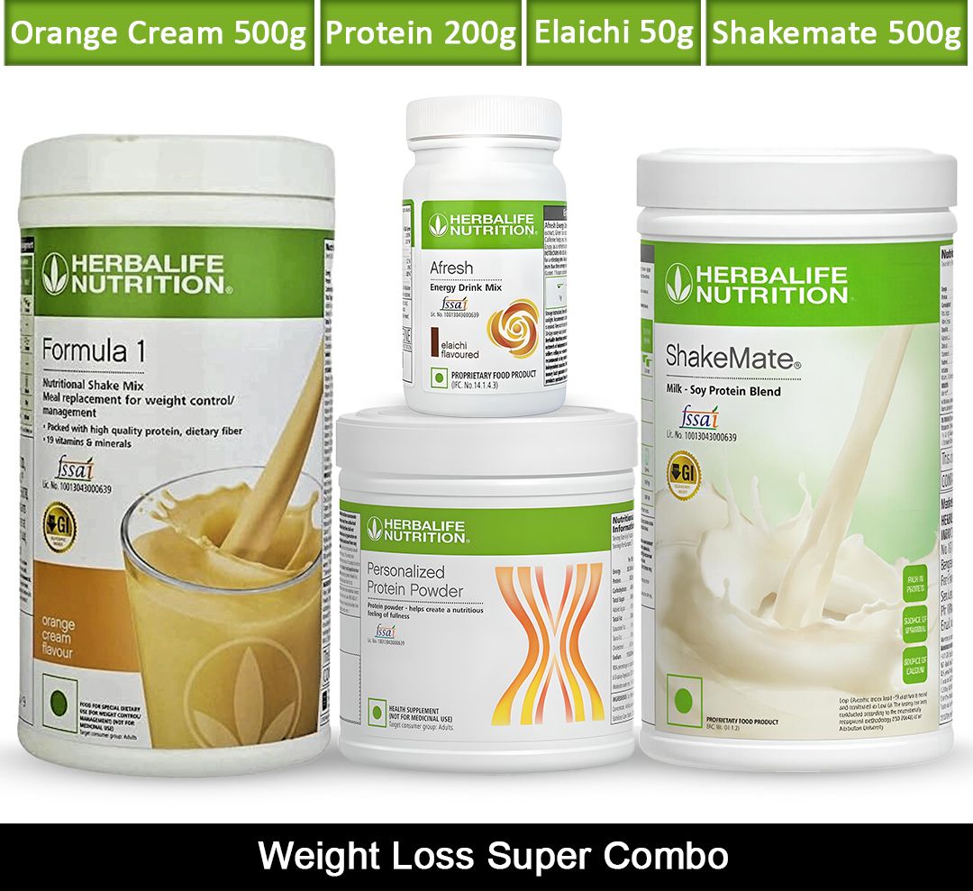 herbalife nutrition Weight Loss F1 Orange Cream 500g, Protein 200g, Elaichi 50g, Shakemate 500g-picture-26