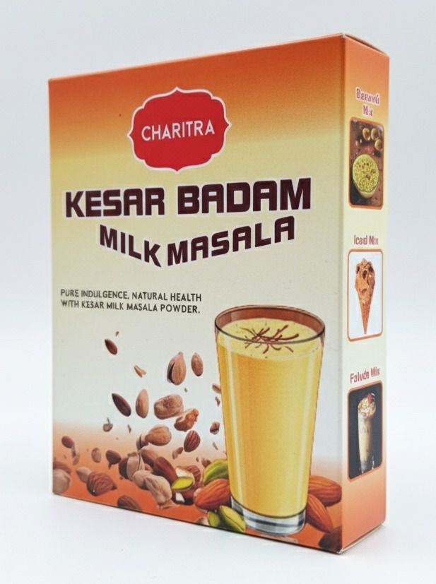 Badam Kesari Milk Masala With Real Almonds Flavor of Kesar No Refined Sugar Add-image-15