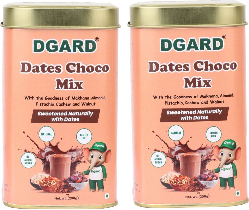 Dates Choco Milk Mix | Pack of 2 | 200g x 2-image-9