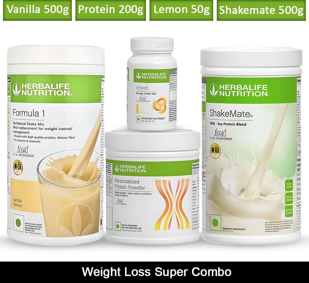 herbalife nutrition Weight Loss Super F1 Vanilla 500g, Protein 200g,Afresh Lemon 50g,Shakemate 500g-picture-35