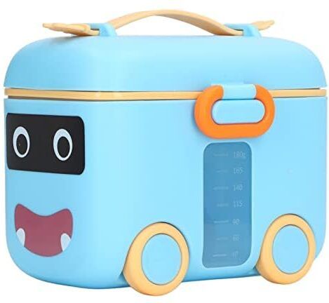 Baby Portable Kids Milk Powder Dispenser Container with Carrying Handle ad Scoop