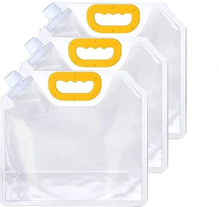 1.5L Kitchen Storage Bag Grains Rice Moisture-Proof Sealed Bag For Food Storage