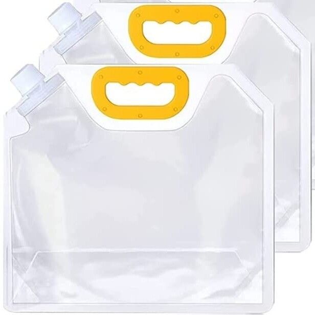 Food Storage Bags – 2 Pcs Grocery Storage Bag , Resealable & Washable Bag