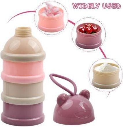 Food Grade BPA Free Formula Dispenser Design Multi-Layer Formula Storage Box-image-1
