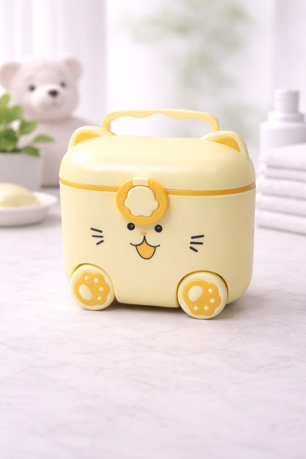 Milk Powder Dispenser for Baby | Kids Portable Container for Milk Powder (Blue)-image-24