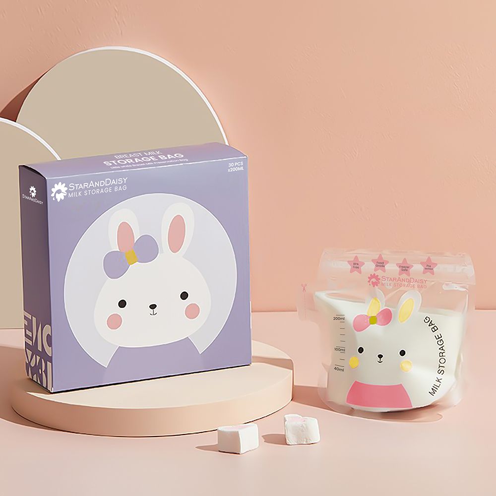 Baby Breast Milk Storage Bags, BPA Free Disposable Milk Freezer Bags for Feeding