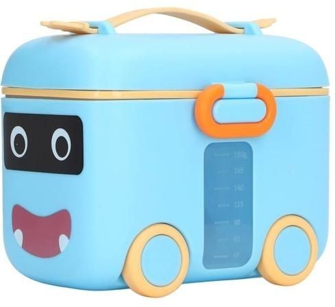 Baby milk powder dispenser, milk powder storage container, 180g