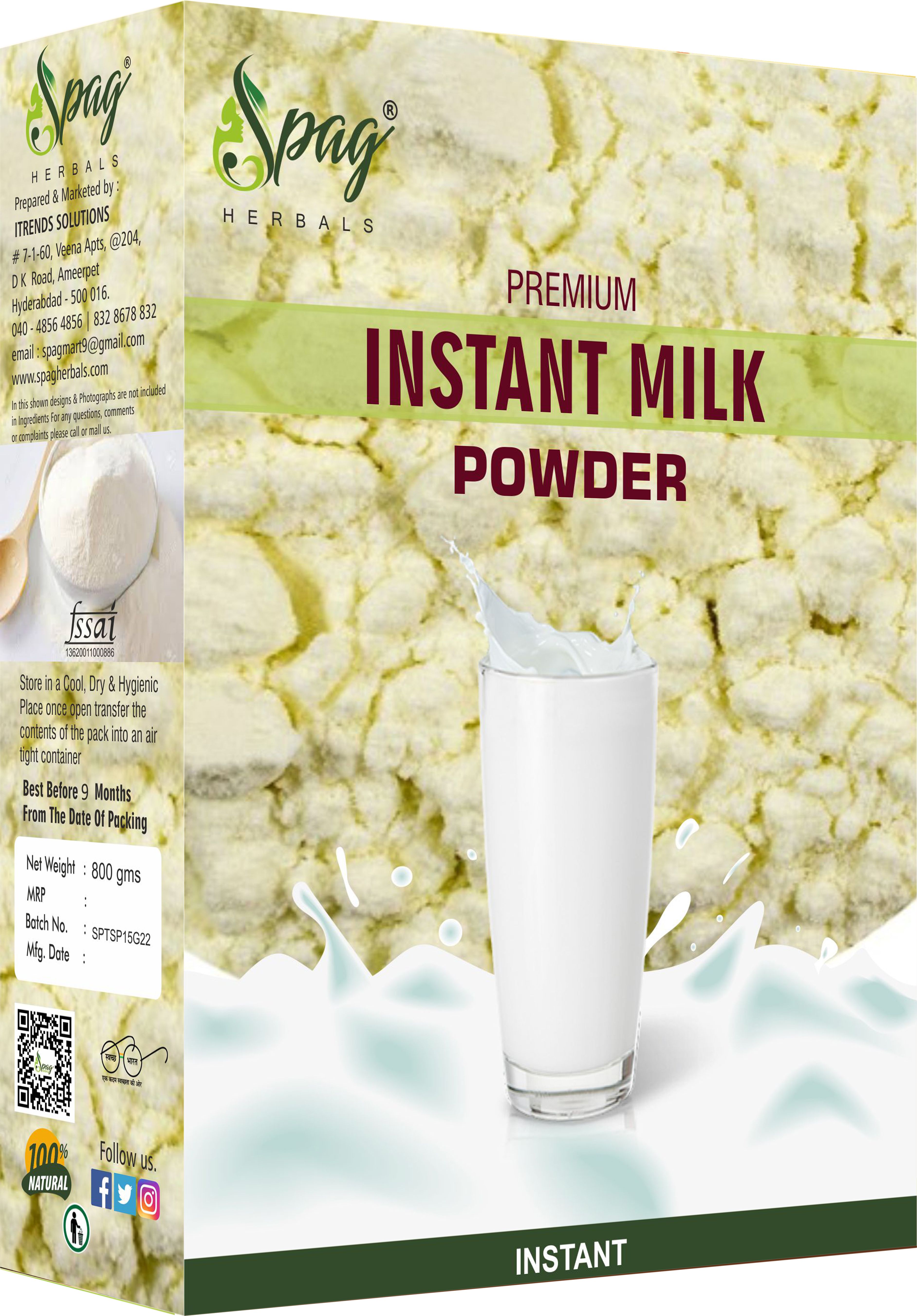 spag herbals instant premix Milk Powder-picture-43