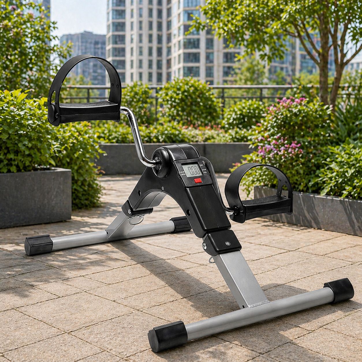 valorace Foldable Lightweight Mini Exercise Cycle for Rehabilitation & Daily Fitness Mini Pedal Exerciser Cycle-picture-26