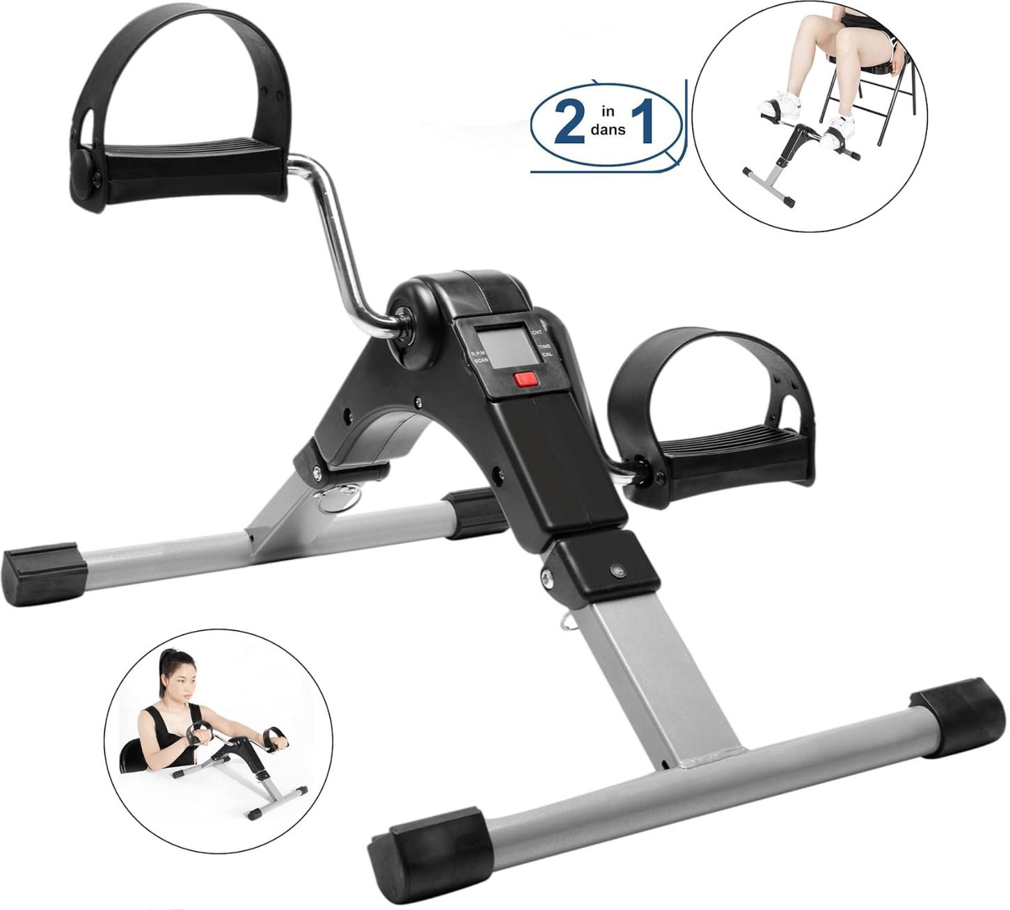 seavokes Mini Pedal Exerciser Gym Cycle Weight Loss, Fat Burn, Muscle Build Mini Pedal Exerciser Cycle-picture-20
