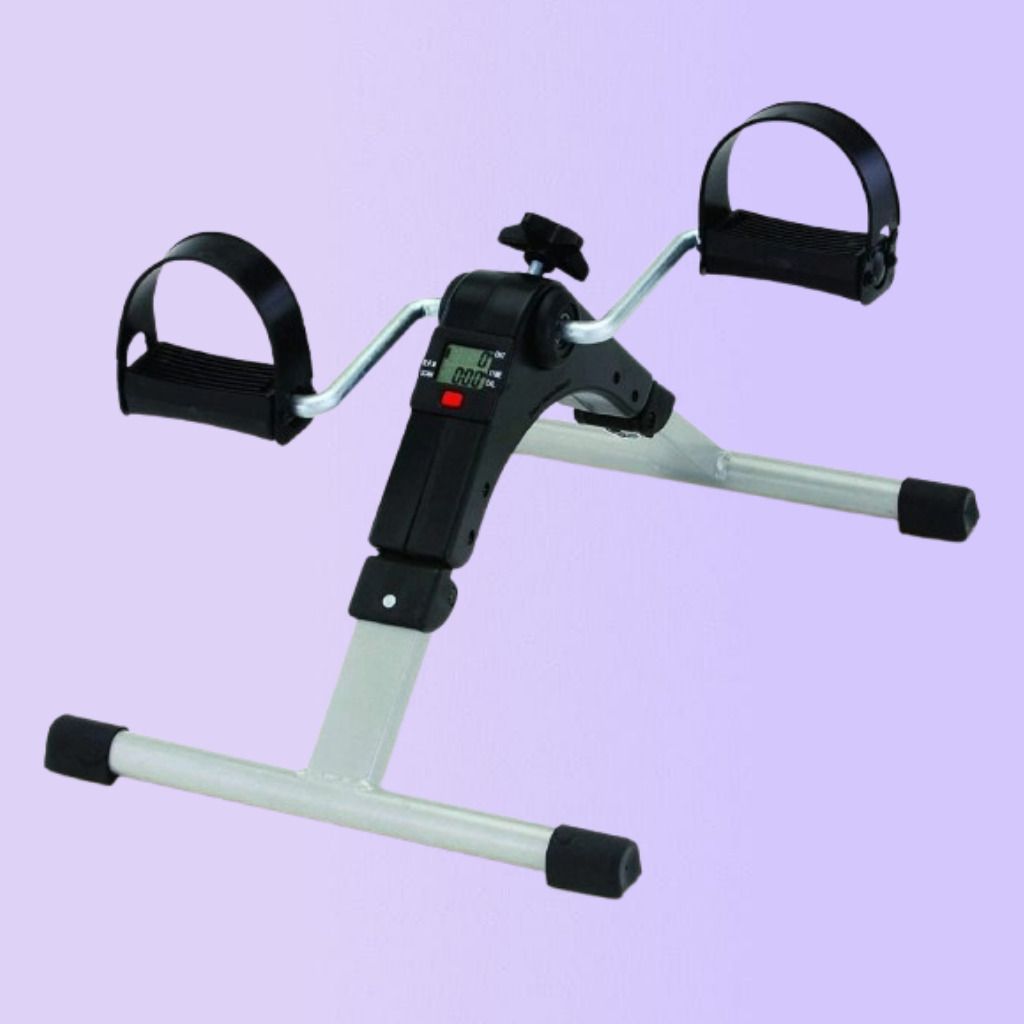 Adjustable Mini Exercise Bike for Home and Office Cardio Mini Pedal Exerciser Cycle-image-20