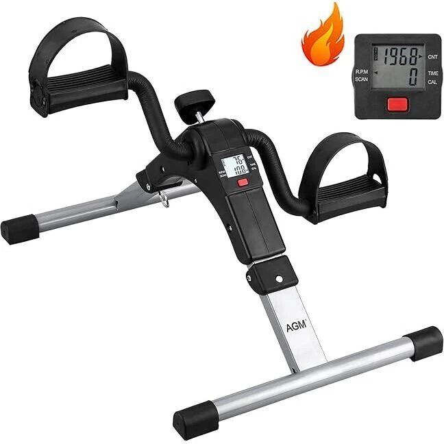skyvokes Arm and Leg Exercise Peddler Machine Mini Pedal Exerciser Cycle-picture-20