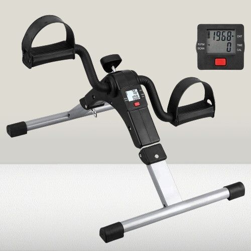 aquabucket Mini Pedal Exerciser Cycle Bike for Home Gym LCD Counter Foldable Exercise Bike Mini Pedal Exerciser Cycle-picture-27