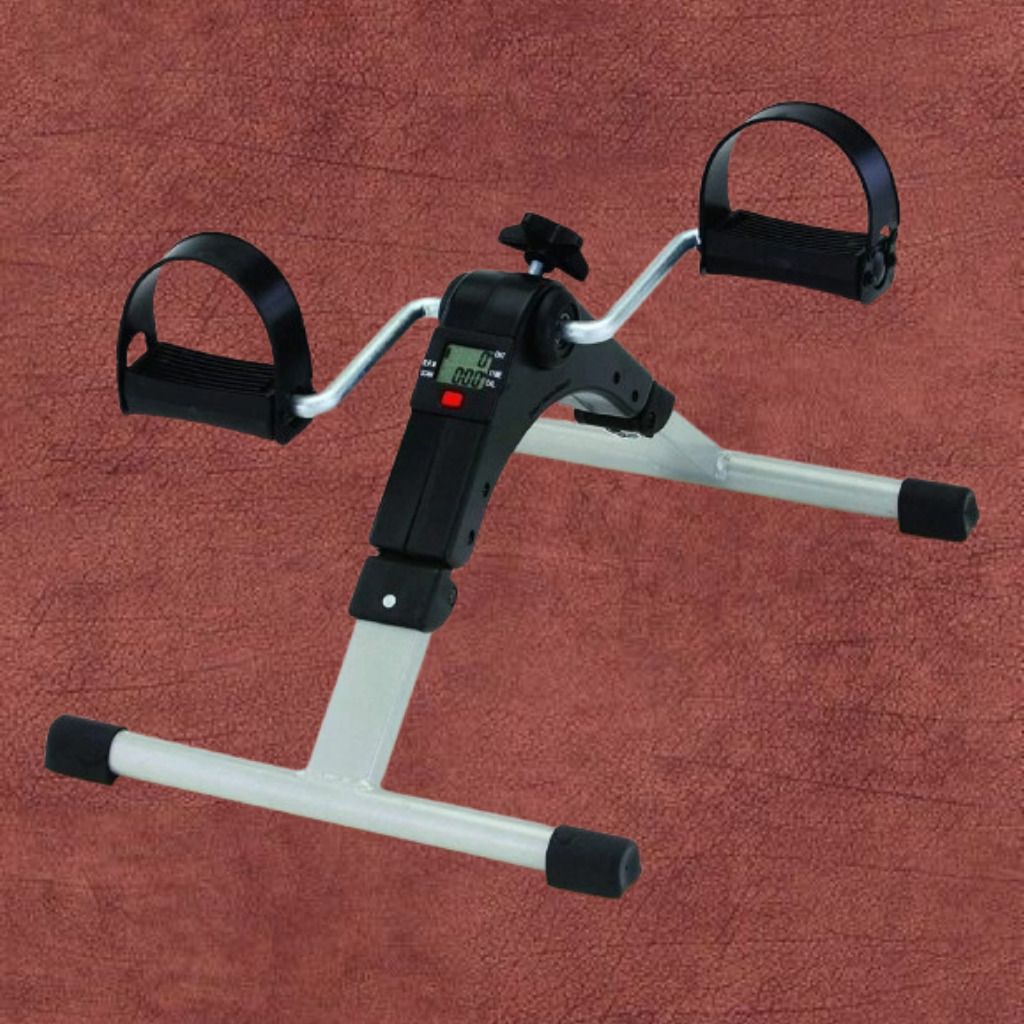 Adjustable Mini Bike Trainer for Home Cardio Routine Mini Pedal Exerciser Cycle-image-39