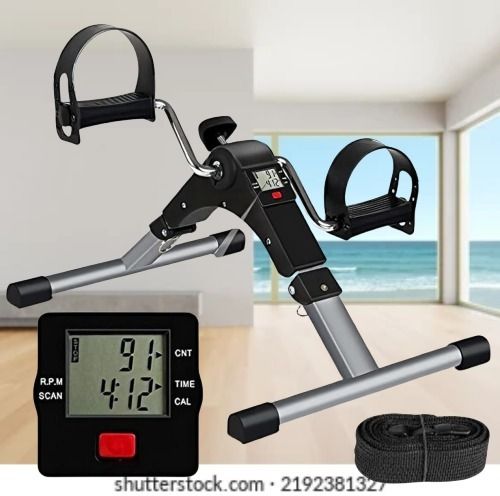 Adjustable Resistance Mini Bike Exerciser for Home, Office & Physiotherapy Mini Pedal Exerciser Cycle-image-45