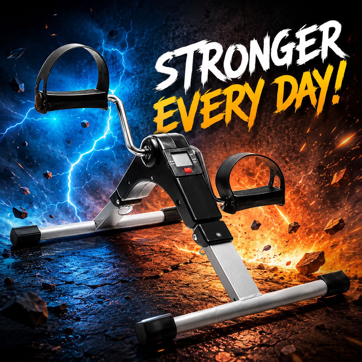 ReviveFit Mini Cycle Pedaling Machine Mini Pedal Cycle Mini Pedal Exerciser Cycle-image-30