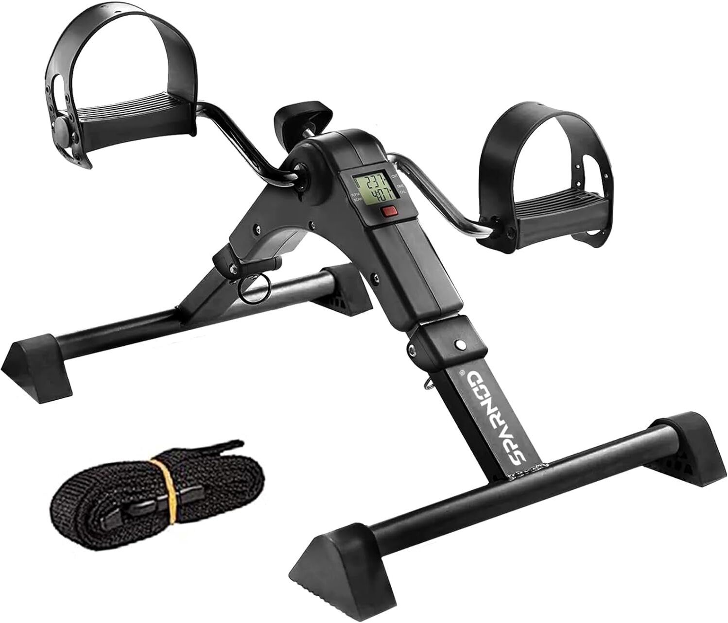 sparnod fitness SMB-100_B Mini Cycle Peda with Adjustable Resistance & Digital Display Mini Pedal Exerciser Cycle-picture-14