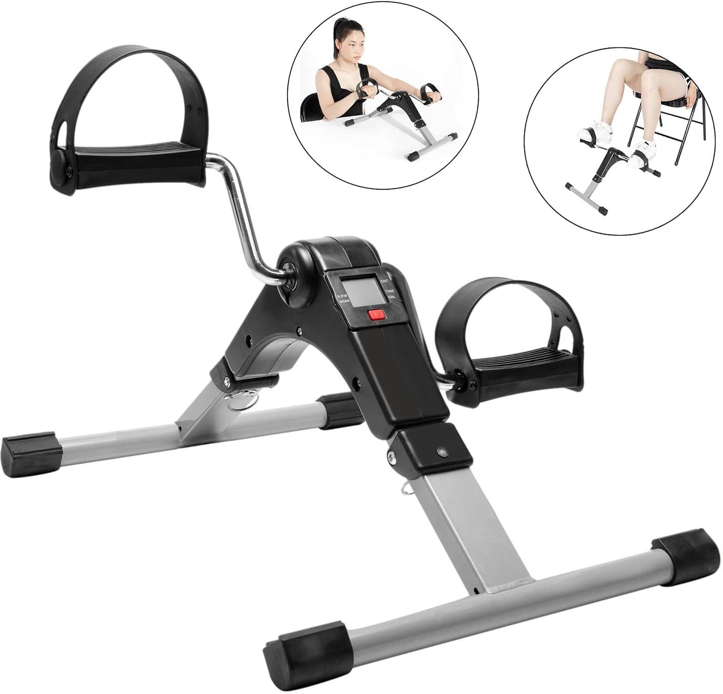 vihotenterpris PRO CYCALE Mini Exerciser with Adjustable Resistance for Cardio Mini Pedal Exerciser Cycle-picture-18