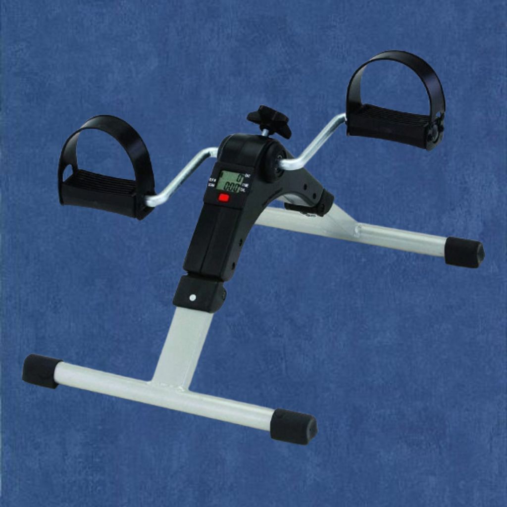 Compact Cardio Pedal Machine for Small Spaces Mini Pedal Exerciser Cycle-image-34
