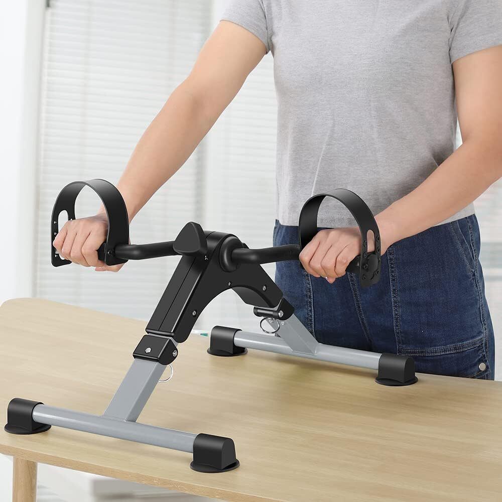 kanthee enterprise Home Workout with Fixing Strap Mini Pedal Exerciser Cycle-picture-14